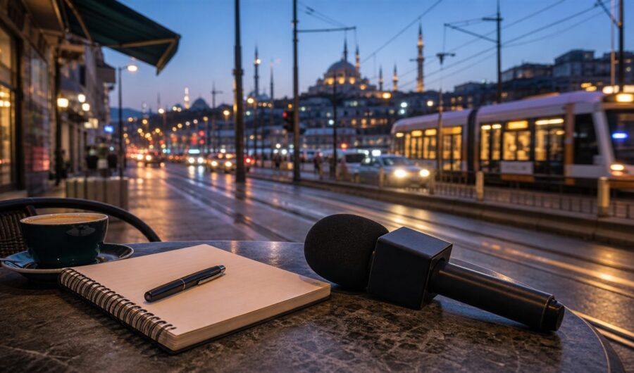 Şehir merkezinde güncel haber akışı