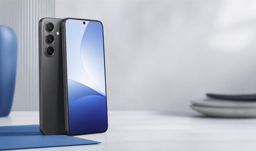 Modern akıllı telefon ürün görseli